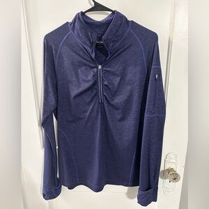 Long sleeve purple active wear